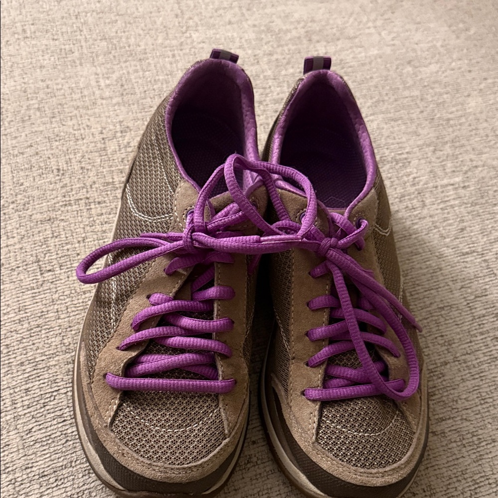 Dansko Women's Sneakers in Purple and Brown